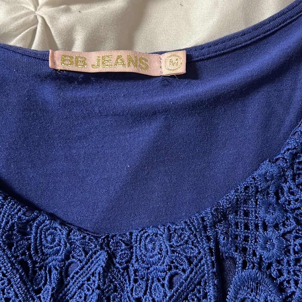 Blue navy blouse - Picture 2 of 4
